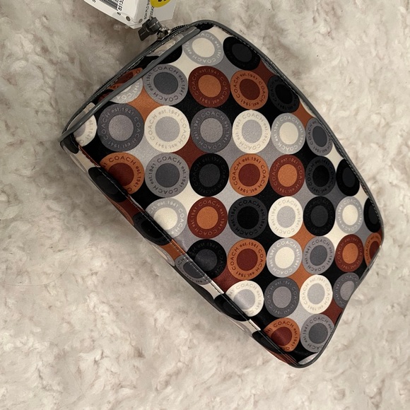 coach cosmetic bag - Picture 2 of 2